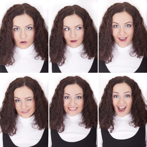 Face expressions — Stock Photo, Image
