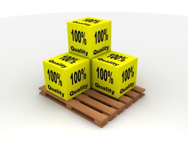 Cargo boxes clipart