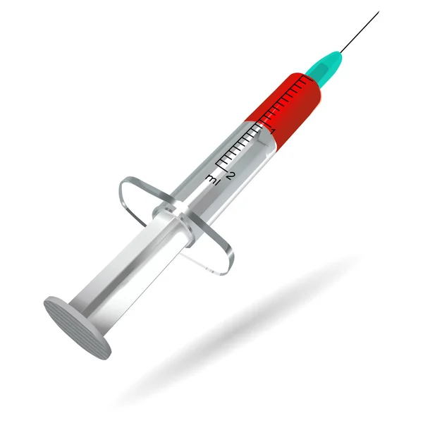 Injekční stříkačka — Stockový vektor