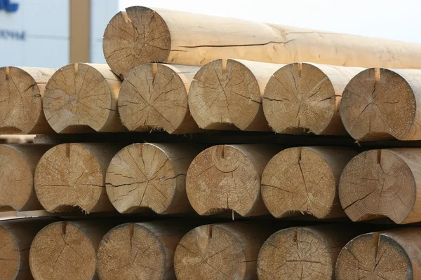 Round timber — Stock Photo, Image