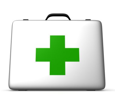 Herbal medical box clipart