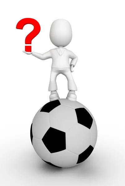 Soccerball — Stock Photo, Image