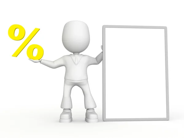 A százalék - Értékelés — Stock Fotó
