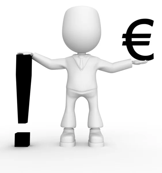 Attantion euro) — Stockfoto