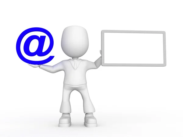 E-mail informacji — Zdjęcie stockowe