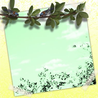 The beautiful nature backgrounds with bi clipart