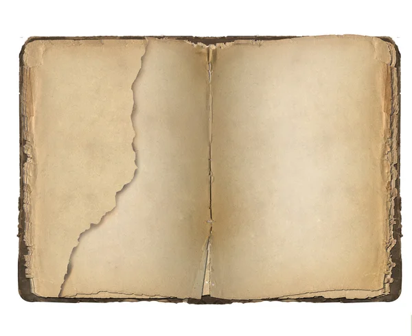 Yalıtılmış zemin üzerine eski kitap — Stok fotoğraf