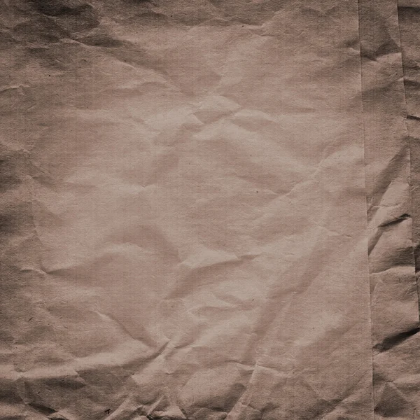 Zmačkaný papír na pozadí. — Stock fotografie