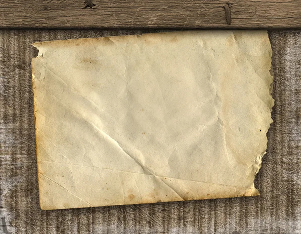 Старий папір на гранжевому фоні — стокове фото