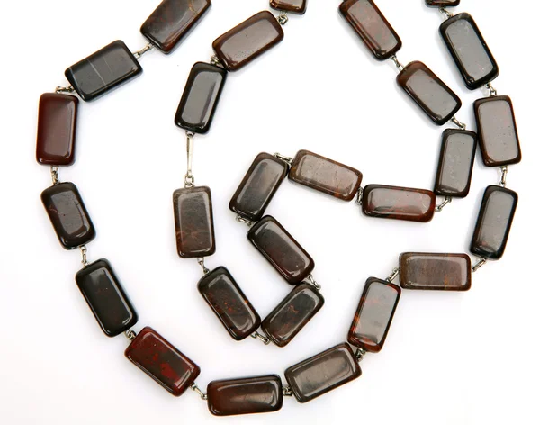 Female beads from a jasper — Stock Photo, Image