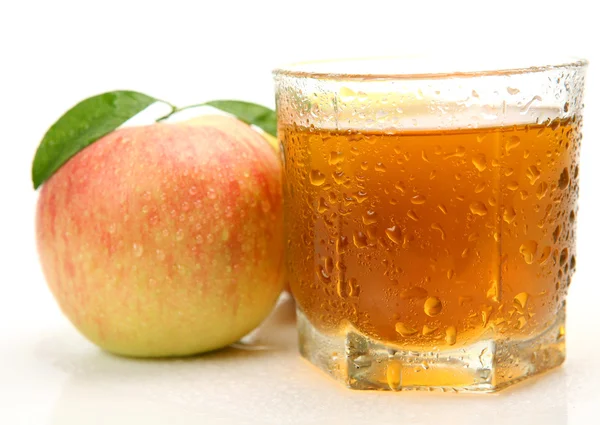 Meyve suyu ve elma - Stok İmaj