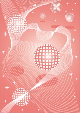 Sphere pink backgrounds clipart