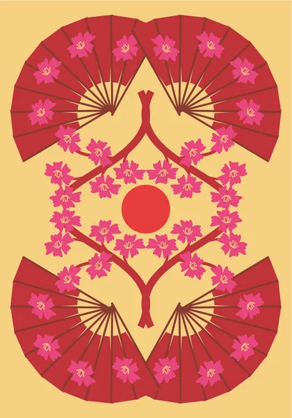 Illustration japonaise — Image vectorielle