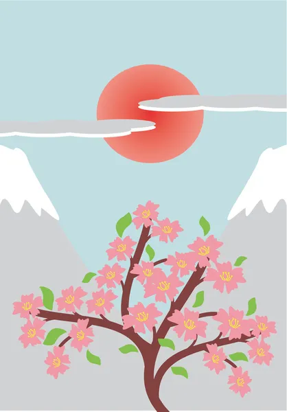 Японський ілюстрація — стоковий вектор