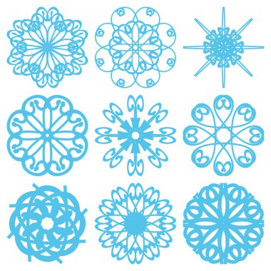 Decor elements clipart