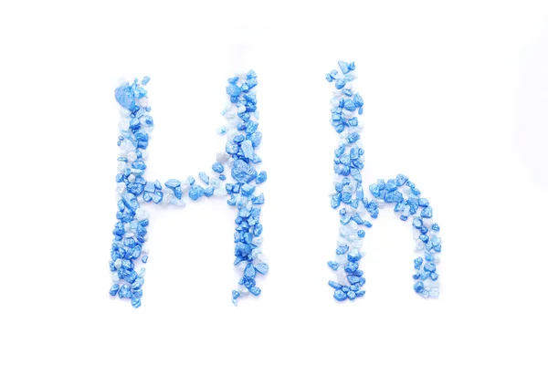 Letter h — Stock Photo, Image