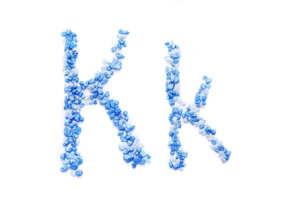 Litera k — Zdjęcie stockowe