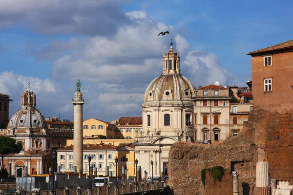 Paesaggio urbano della capitale italiana Roma — Foto Stock