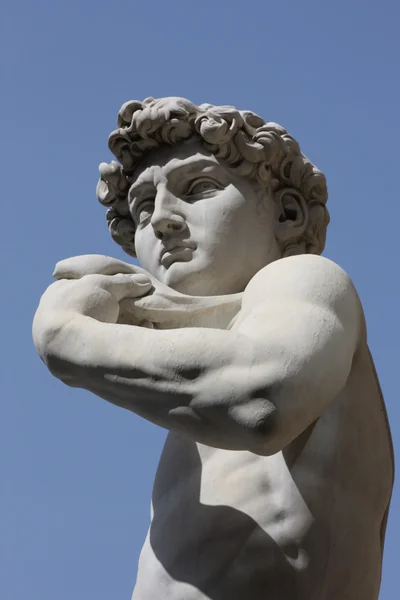 在佛罗伦萨，意大利米开朗基罗的大卫 — 图库照片