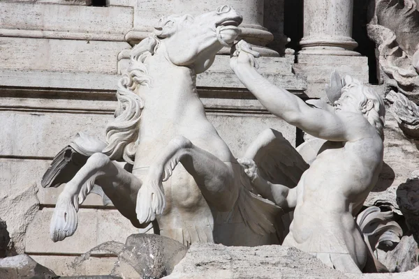 Trevi fountain in Rome,Italy — Stock Photo, Image