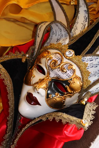Traditional colorful Venice mask — Stock Photo, Image