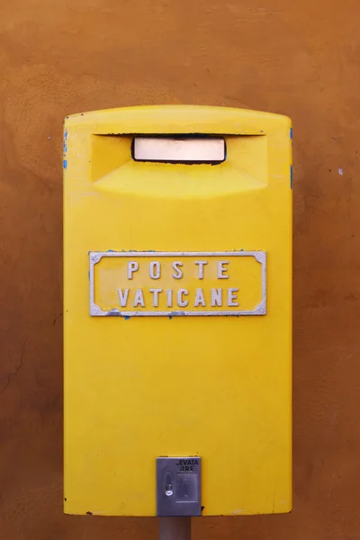 stock image Letter-box of Vatican post