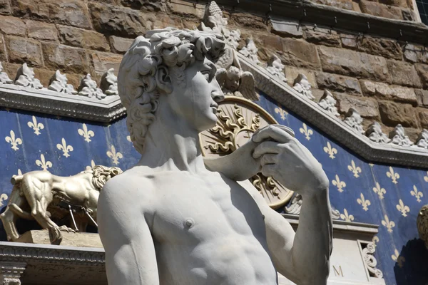 Dawid Michała Anioła w Florencja, Włochy — Zdjęcie stockowe