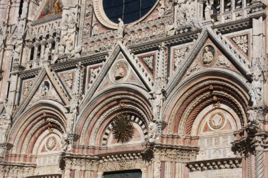 siena duomo, mimari detaylar