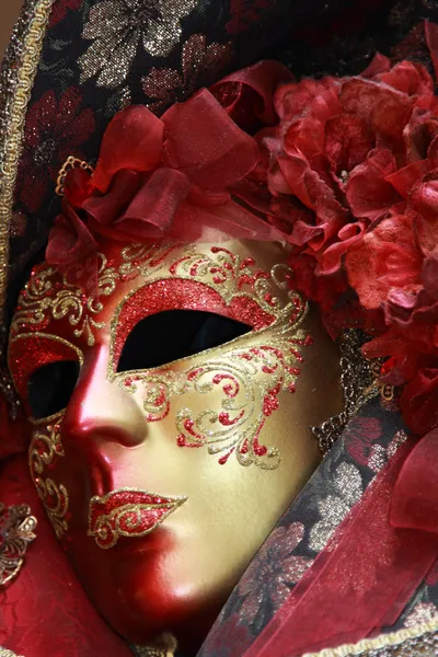 Máscara tradicional Veneza colorido — Fotografia de Stock
