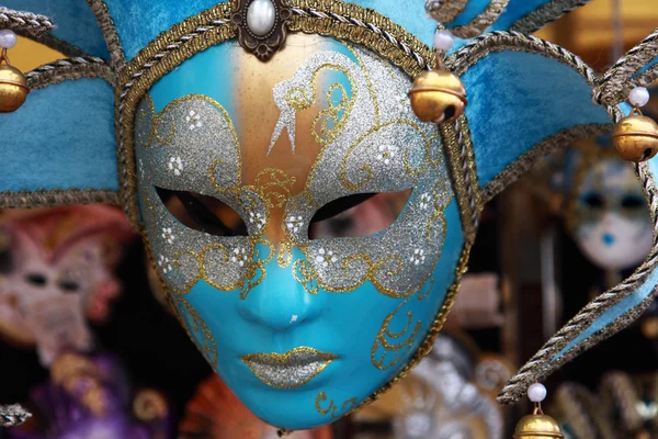 Παραδοσιακά πολύχρωμο μάσκα Βενετία — Φωτογραφία Αρχείου