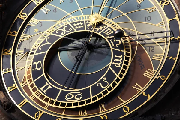 Astronomische Uhr in Prag — Stockfoto