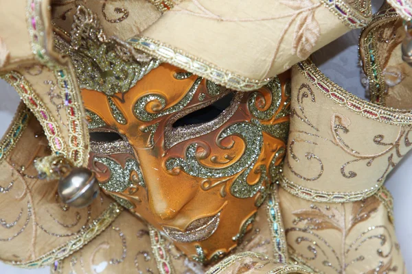 Máscara tradicional Veneza colorido — Fotografia de Stock