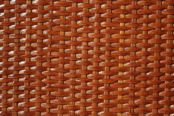 Wooden basket lacquered texture — Stock Photo, Image