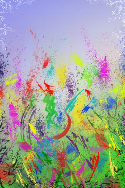 Parlak ve renkli backgraund — Stok fotoğraf