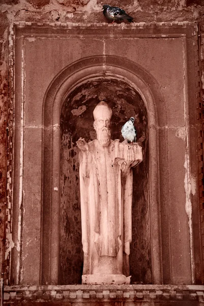 Sculptuur van Sint vlaho in dubrovnik — Stockfoto