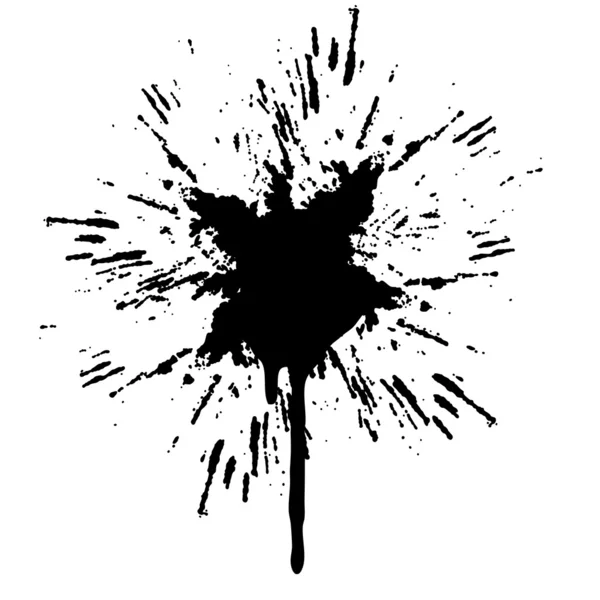 Grunge drops-splash — Stock Photo, Image