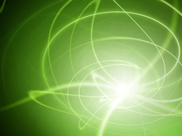 stock image Abstract green vortex background