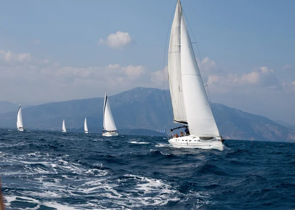 Yachten-Wettbewerb — Stockfoto