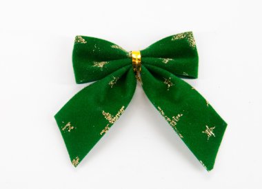 Green bow clipart