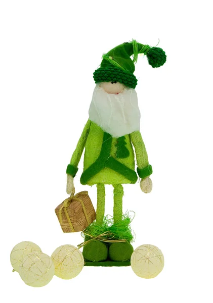 Zelený santa — Stock fotografie