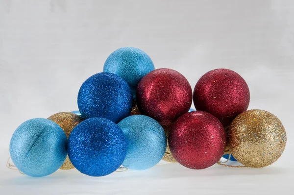 Brinquedos para a árvore de Natal — Fotografia de Stock