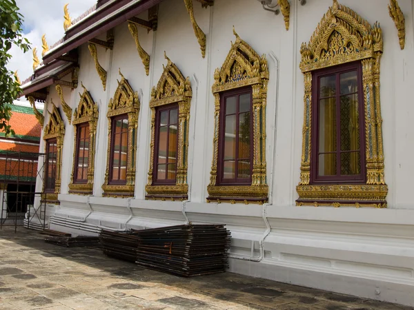 Windows of the King palace Thailand — Stock Photo, Image