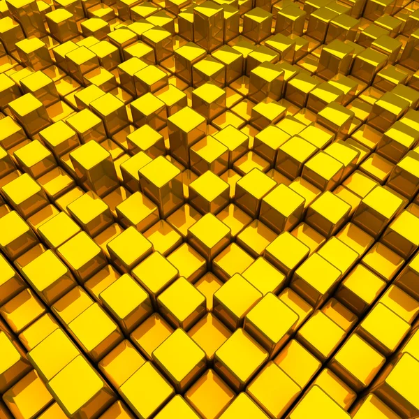 Golden boxes background — Stock Photo, Image