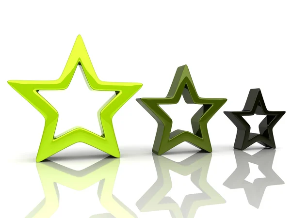 stock image Three stars 1