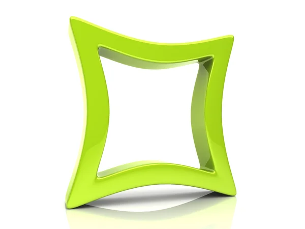 Fyrkantig symbol — Stockfoto