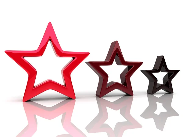 Stock image Three stars