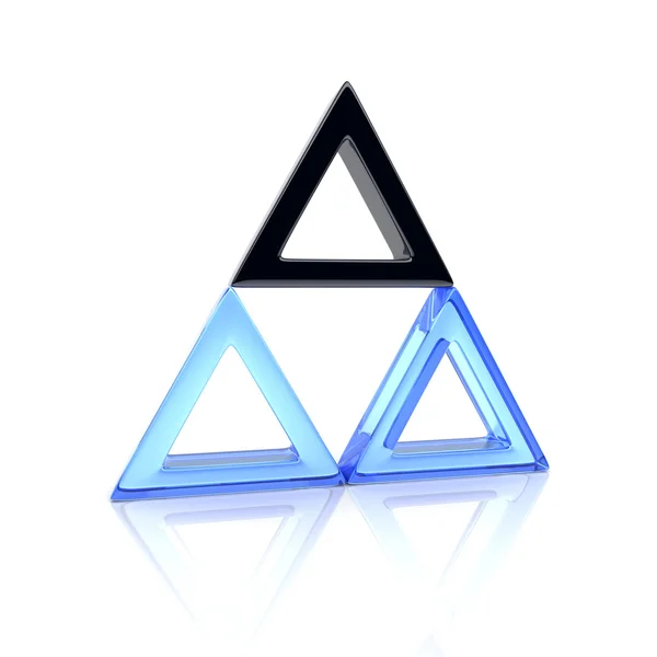 Unique triangle — Stock Photo, Image