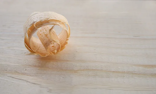 stock image Wooden shaving.