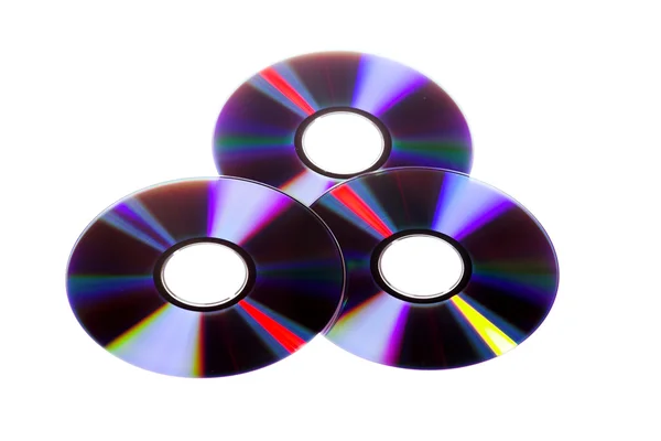 CD σε λευκό — Φωτογραφία Αρχείου