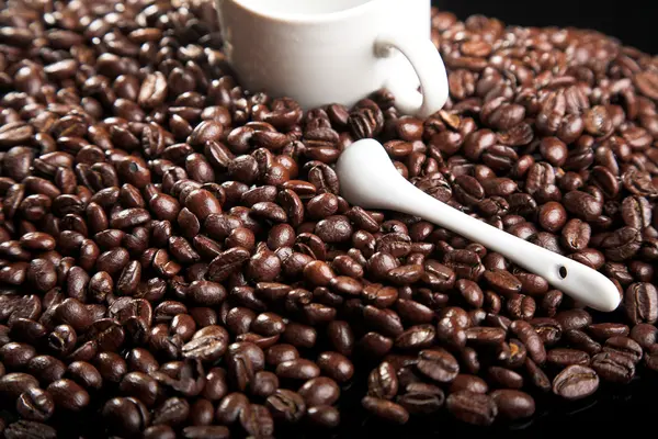 Cup och kaffe — Stockfoto